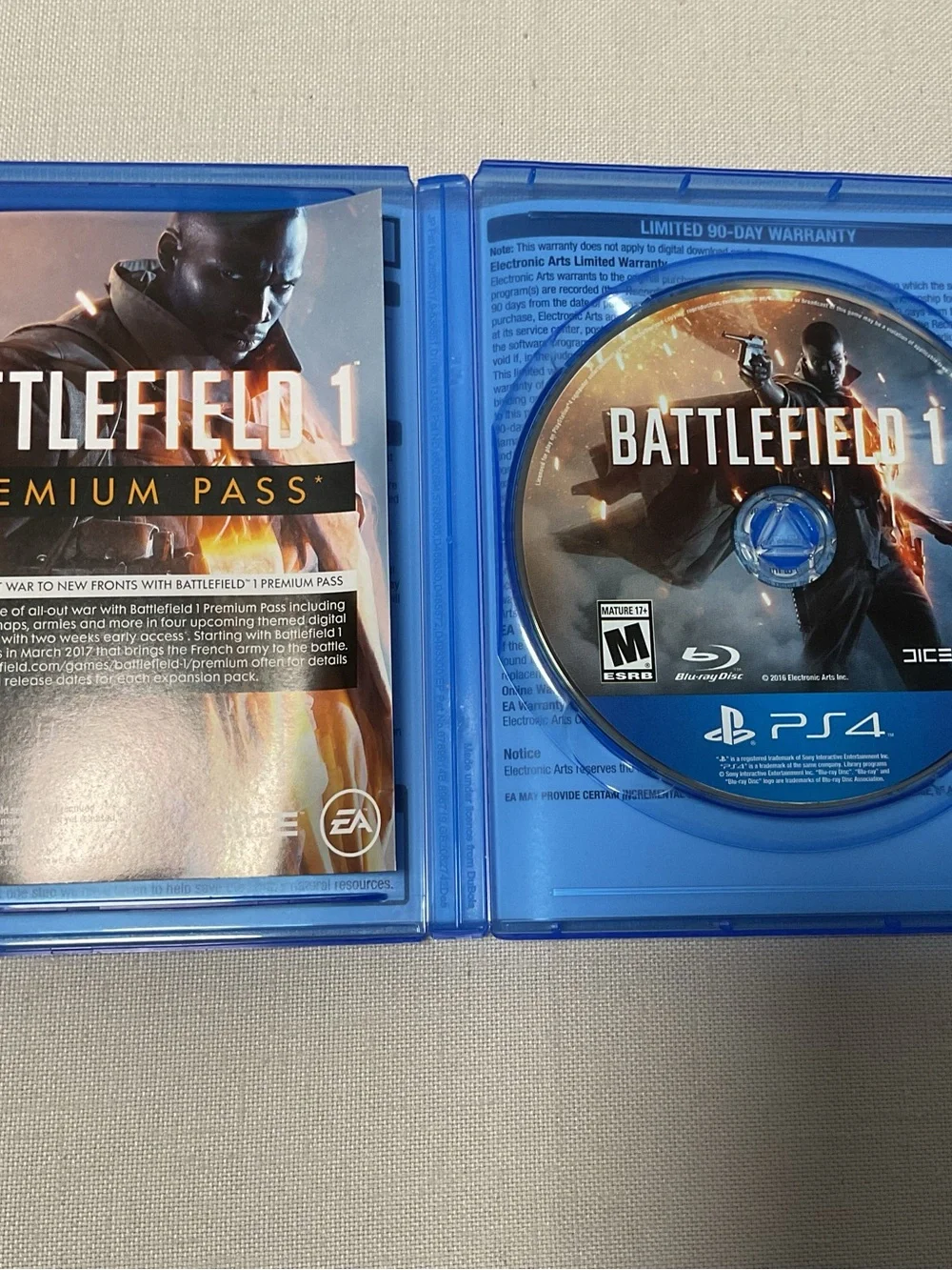 PlayStation 4 lot Battlefield 1, Sniper Ghost Warrior Contracts, The Last Of Us